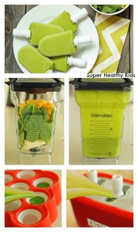 Green Frog Pops Recipe. We love hiding the vegetables in these yummy Green Frog Pops!